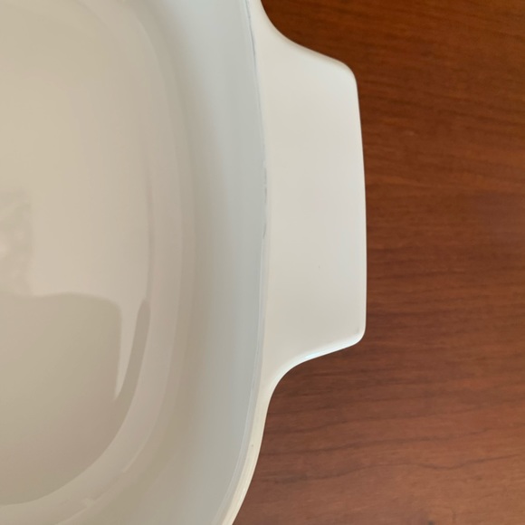 Corningware beige Symphony 2 lt casserole dish & Pyrex Fireside Tint Glass lid - Picture 7 of 7